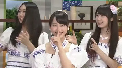 SKE48 - 松井玲奈高柳明音古畑奈和直播出演新闻节目