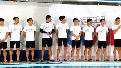 姜敏赫(CNBLUE),Yuri(少女时代),韩国综艺,少女时代,CNBLUE - 我们社区艺体能 明星游泳篇 EP118