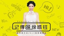 徐怀钰 - 记得爱她@徐怀钰2015演唱会北京站