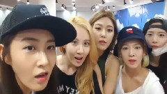Tiffany(少女时代),允儿(少女时代),Yuri(少女时代),Sunny(少女时代),少女时代 - V APP Live八放美人 Lion Heart 练习室篇