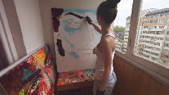 音乐短片 - Cara & Dara Speed Painting