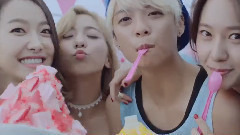 Luna(f(x)),宋茜,Krystal(f(x)),Amber(f(x)),f(x) - Baskin Robbins 幕后拍摄花絮