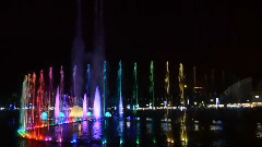 音乐短片 - 彩色音乐喷泉