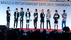 Infinite - 2015KBEE开幕式Infinite发言部分