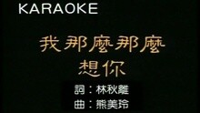 我那么那么想你