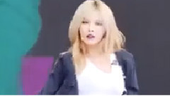 金泫雅,4minute - 因为红 彩排