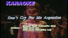 陈慧娴 - DON'T CRY FOR ME ARGENTINA