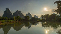 音乐短片,轻音乐,风景 - 延时桂林:风景如画