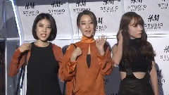 Rainbow,韩国群星 - 佑丽&卢乙&智淑 出席H&M STUDIO AW 2015 COLLECTION