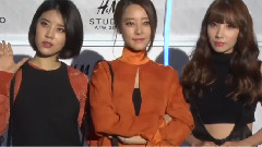 Rainbow - 佑丽&卢乙&智淑 出席H&M STUDIO AW 2015 COLLECTION