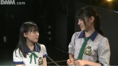 HKT48 - HKT48 チームH<最終ベルが鳴る>公演<田中美久生誕祭>田中美久,神志那結衣 公演終了後心得