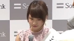 AKB48 - 川栄李奈 iPhoneのようになりたい 発売カウントダウンに登場!ソフトバンク iPhone 6s,iPhone 6s Plus 発売セレモニー2