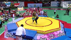 T-ara,Secret - secret vs tara 摔跤比赛 MBC中秋特辑节目<偶像运动会> cut