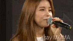 MAMAMOO - 听到传闻 - 偶像全国歌曲大赛 现场版 15/09/28