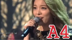 Ailee - Ailee's Best Live Belts (A4-G5)