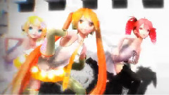 镜音双子,重音teto,初音未来 - 三只妹子打包带走