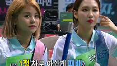 MAMAMOO - 女子射箭决赛 MAMAMOO(辉人) VS Shannon 金牌瞬间
