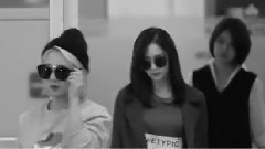 允儿(少女时代),少女时代 - 韩国金浦机场入境