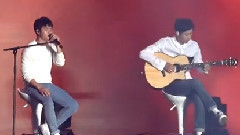 EXO - Boyfriend(acoustic ver.) D.O.&灿烈- 首尔巨蛋演唱会 饭拍版 15/10/10