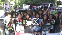 EXO - 秘鲁粉丝对exo出道一周年的祝福