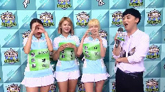 CLC,MAMAMOO,miss A,Shannon(韩国) - 中秋特别节目 2015 偶像运动会 未播出影像 女子射箭 决赛 MAMAMOO vs 世界联队
