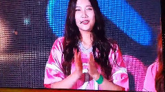 WENDY(Red Velvet),Red Velvet - Talk大屏幕
