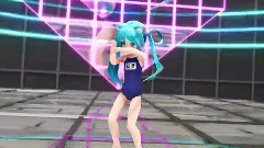 VOCALOID家族 - 萌萌的泳装幼初音