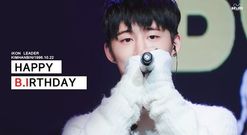 YG Family,B.I(iKON),iKON - HAPPY B.IRTHDAY TO KIMHANBIN