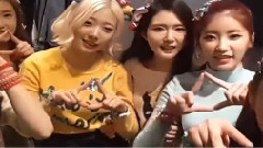Cathy(DIA),郑采妍,安恩真(DIA),白豫彬(DIA),DIA - Daily DIA M! COUNTDOWN 后台