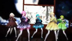 镜音双子,巡音流歌,gumi,初音未来,IA - 一骑当千