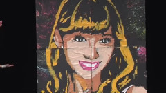 AKB48 - 小嶋陽菜 画伯 がトラ描く!(3)