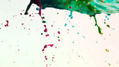 音乐短片 - 慢镜头下的墨滴