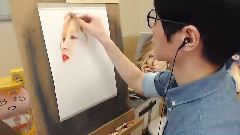 朴宝英 - Pastel Drawing