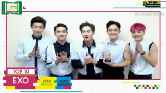 EXO - MMA EXO TOP10受赏感言