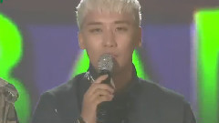 胜利(Bigbang),大声(BigBang),T.O.P(Bigbang),太阳(Bigbang),BigBang - Melon颁奖典礼 网络人气赏 中文字幕