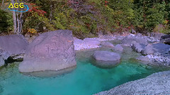 音乐短片 - 紅葉の阿寺渓谷