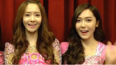 Jessica,允儿(少女时代),徐贤(少女时代),少女时代 - 演唱会后台采访Interview Cut