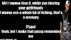 Tyga,Chris Brown - Remember Me 歌词版