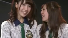 HKT48 - チームH 最終ベルが鳴る 公演 田中菜津美,坂口理子 公演終了後心得