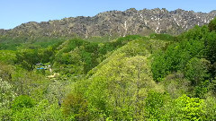 音乐短片 - 残雪の北アルプスや新緑が美しい大望峠と白馬山麓