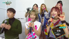 惠璘(EXID),正花(EXID),率智(EXID),李洪基(FTISLAND),EXID - 音乐银行 待机室回归采访