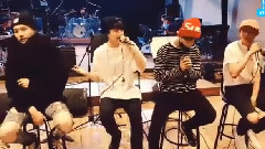 V(防弹少年团),田柾国(防弹少年团),防弹少年团 - Vapp直播 练习室惊喜Live彩排
