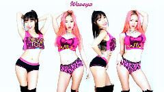 舞蹈视频,EXID - HOT PINK EXID