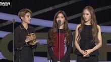 F(x) - f(x)获2015MAMA亚洲音乐盛典最佳最受欢迎女子组合奖