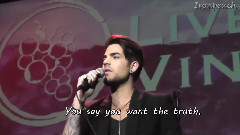 Adam Lambert - There I Said It