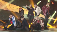 防弹少年团,田柾国(防弹少年团),Rap Monster(防弹少年团),V(防弹少年团),JIMIN(防弹少年团) - Run - MBC音乐中心 现场版 15/12/05