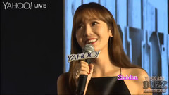 Jessica - Yahoo Asia Buzz Awards Jessica受赏采访Cut