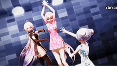 VOCALOID家族,初音未来,巡音流歌 - 虎视眈眈