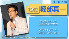 日本群星 - 第11回喜欢的男播音员排名