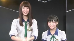 AKB48,HKT48 - チームH(最終ベルが鳴る)公演 田中菜津美 & 田中美久公演終了後心得